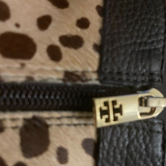 TORY BIRCH BOVINE HAIR GIRAFFE PRINT ANKLE BOOTS. SIZE 8.5 new - Picture 8 of 10